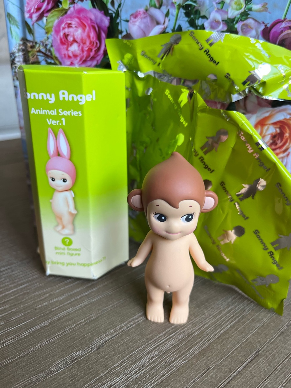 Sonny Angel AUTHENTIC Monkey Animal Series 1 One FRESHLY PULLED Brand NEW!